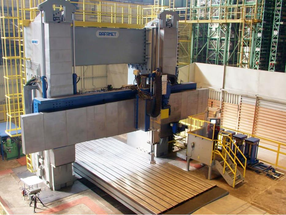 RAFAMET - FBA Serisi - CNC Portal Freze Tezgahı Haraketli Tabla & Haraketli Kiriş