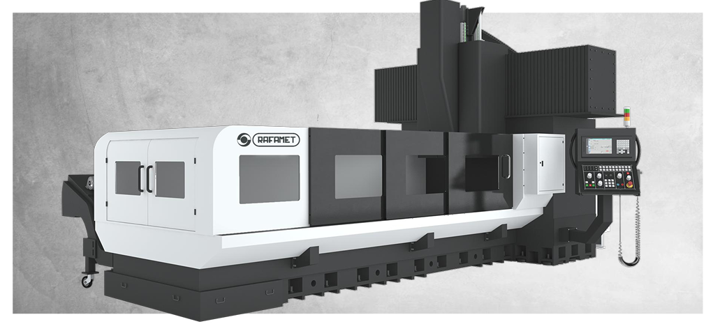 RAFAMET - FBC Serisi - CNC Portal Freze Tezgahı Haraketli Tabla & Sabit Kiriş