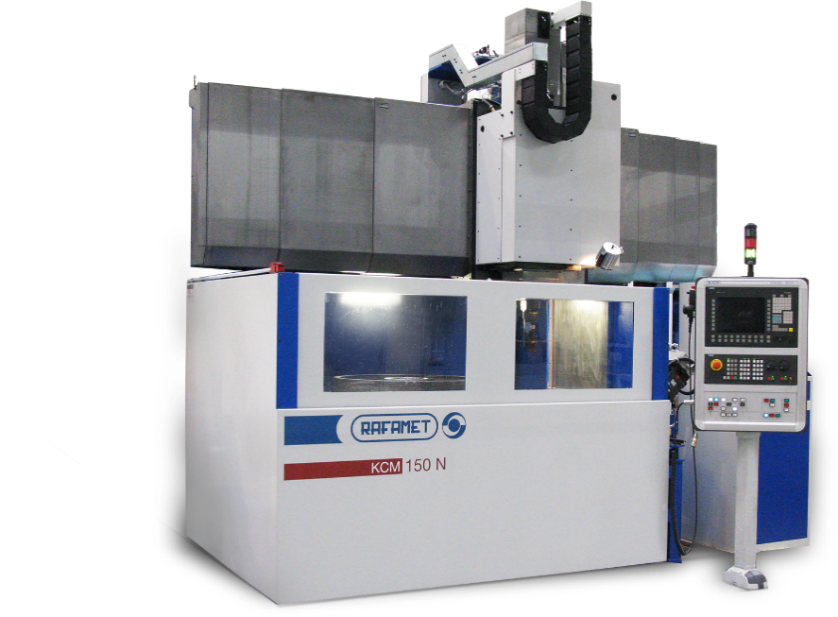 RAFAMET - KCM Serisi - Ağır Hizmet Tipi Tek Kolonlu Dik Torna Tezgahı