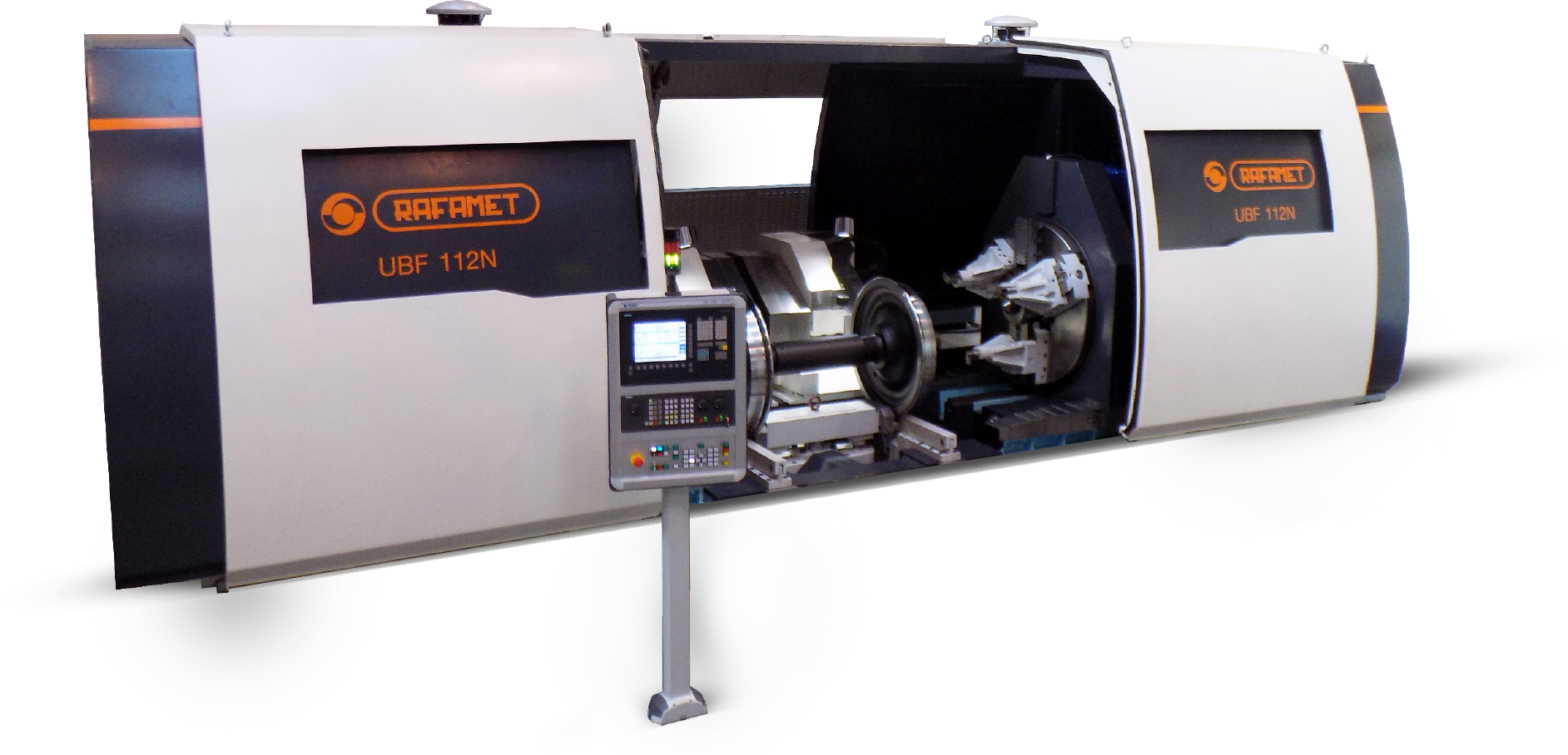 RAFAMET - UBF 112 N - Ayna Tipi Zemin Üstü Tekerlek Torna