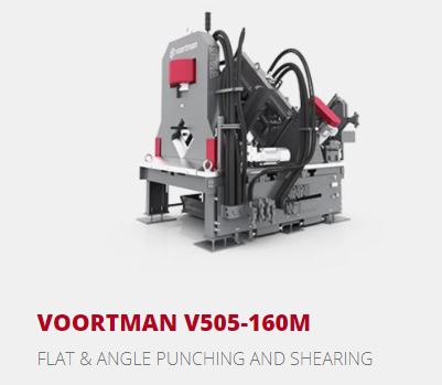 VOORTMAN - V505 -  Köşebent Zımba ile Delme ve Kesme Makinaları
